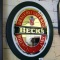 Brauerei Beck & Co. Beck's German Beer mirrored sign. In nice condition with some minor scratches in