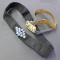 Ladies vintage sparkly belt is 17