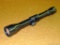 Weaver KV vintage steel tubed rifle scope has a fine double crossed hair and is bright and clear