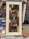 Nice soft flannel Northwoods table runner is approx. 3' x 1-1/2'. Piece is in good condition.