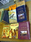 Zane Grey, Louis L'Amour, and other books