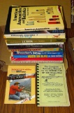 Firearm, shooting, ballistics, assembly books, Identification and Value Guide Old Fishing Lures and