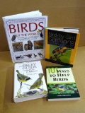 Bird of the World 12'' coffee table book, Bird-by-Bird Gardening, The Sibley Guide to Bird Life &