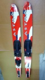 Astra Wellington W67 water skis are 5-1/2' long and in good shape.