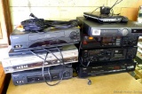 Teac, JVC, Philips, Sony and other including 4-head VCR VHS players for transferring your tapes to