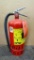 Fire extinguisher Pemall dry chemical model PA 100S ABC-C; overall measurement is 6
