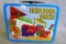 Thermos 1971 Hair Bear Bunch by Hanna-Barbera metal lunch box, measures 9'' x 7'' x 4''. In decent