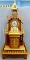 Wonderfully ornate clock is about 18