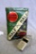 Lucky Strike Half and Half Smoking Tobacco tin, measures 4 1/'' and a be prepared Boy Scout whistle