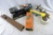 Coast to Coast sprayer with original glass and wooden handle; Kirby sander; 12
