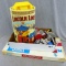 Parker Brothers vintage monopoly board game with seven tokens, board is nice condition. Along with