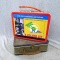 The Educational Archives metal lunch box measures 9'' x 7'' x 4'' and other metal lunch box.