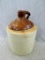 Stoneware jug stands nearly 11