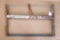 Buck saw, blade measures 27''. Wood is in nice shape.