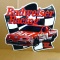 Stamped metal Budweiser sign measures approx. 29