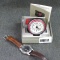 Swiss Army travel alarm clock stands 3