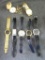 Three men's and three ladies wrist watches, plus a Remington pocket watch. All pieces are quartz and