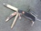 Victorinox five-blade pocket knife measures nearly 8