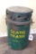 Vintage Seater Heater by Excel Mfg of Franklin Park, Ill. Stands 15