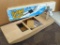 In progress Swamp Buggy, an everglades airboat model. Measures 28'' x 10'' 4''