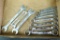 Metric SK snub length box end wrenches up to 18mm, others.