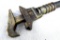 Tool collectors- unique dual-purpose tool is a mechanics wrench on one side and a pipe wrench on the