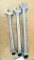 Dayton brand number 48 combination wrenches, open ends are marked 13/16, 7/8 and 1 and closed ends