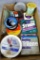 Fishline including 2,6 & 8 pound line, Lufkin 12' tape measure, beads and more.
