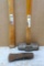 Plumb 10 lbs. mall, splitting mall and 3' handle.