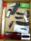Swiss army knife key with key chain, Maxam lock back knife, and other folding/pocket knives and