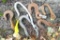 Skidding hooks and chain hooks, up to 14''