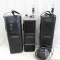 Vintage set of 2 Realistic citizens band transceiver, model TRC-208, 5 watt, 6 channel includes