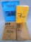 Three Caterpillar parts books and 
