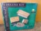 Leathercraft Deluxe Kit includes 2 books with instructions and patterns, leather and other goodies