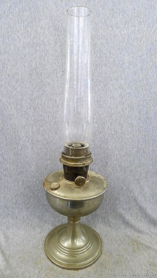 Mantle Lamp Co. Aladdin lamp. Stands 23'' tall, in nice condition.