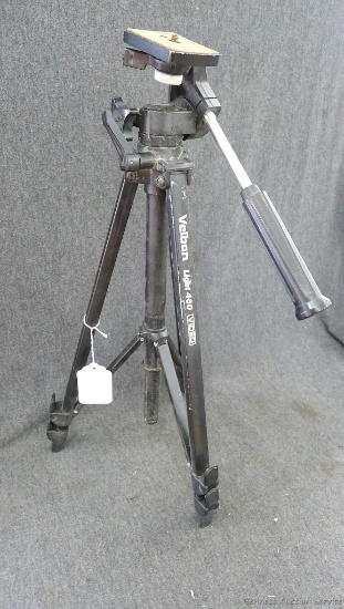 Velbon Light 460 Video camera stand. In nice condition, stands 43'' tall