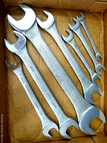 Williams metric open end wrenches up to 30mm.