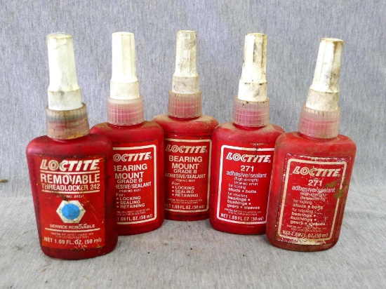No shipping. Partials of Loctite 271, 242, grade B bearing mount