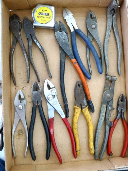 Pliers for T&B Sta-Kon lugs, wire cutters, adjustable pliers, more up to 9-1/2" long.