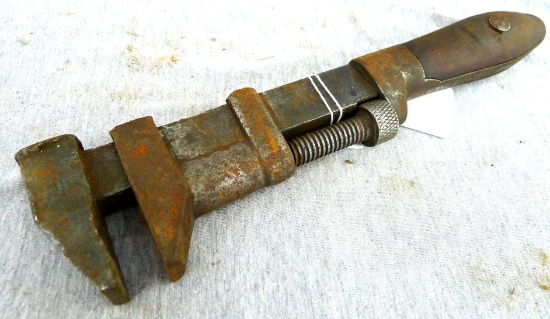 Coe's Patent 1896 mechanics wrench is 12".