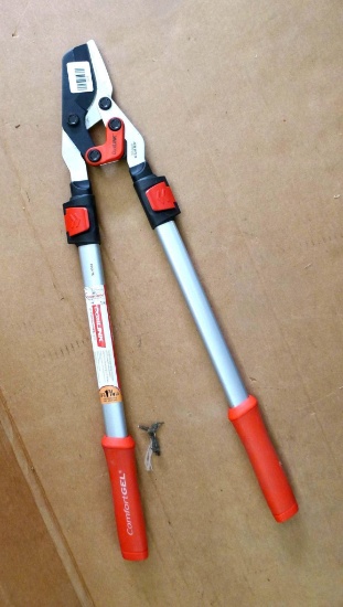 Corana Dual Link brush trimmers cut up to 1-3/4" pieces. Extend to an overall length of 37", look