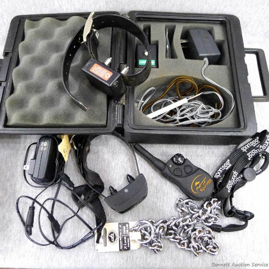 Innotek Free Spirit remote dog trainer model FS-50A; Sportdog brand dog collar, charger, remote;