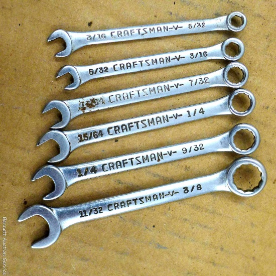 Craftsman ignition wrench set, 5/32" to 11/32"