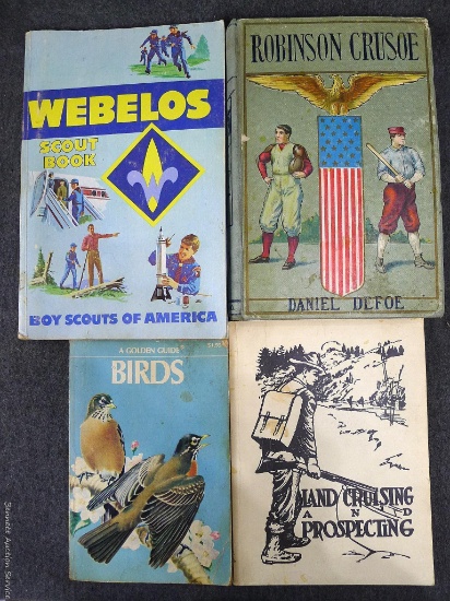 Land Cruising and Prospecting book copyright 1933, Vintage Boy Scouts of America Webelos Scout Book,