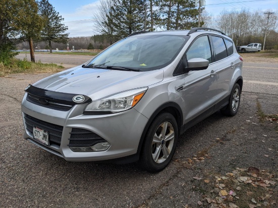 2014 Ford Escape VIN 1FMCU9GX7EUC86742 with EcoBoost and 4WD has only 67,182 miles. This is an