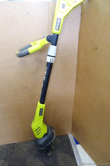 Ryobi Lithium 18V cultivator; needs new battery.