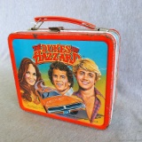 Aladdin 1980 The Dukes of Hazzard metal lunch box. Neat piece, measures 8'' x 7'' x 4''