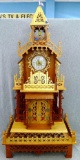 Wonderfully ornate clock is about 18