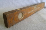 Vintage made in Germany wooden level, measures 15 3/4''