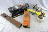 Coast to Coast sprayer with original glass and wooden handle; Kirby sander; 12